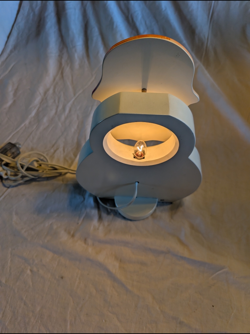 2/60$ Vintage White and Red Dog night light - Picture 4 of 6